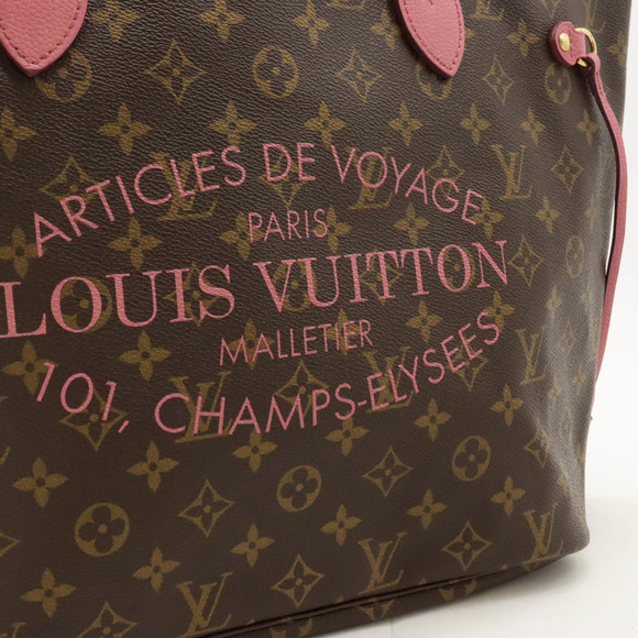LOUIS VUITTON Louis Vuitton Monogram Ikat Flower Neverfull MM Tote Bag Should... - Picture 10 of 10